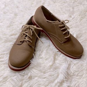 Perry Ellis Brown Burgundy Bottom Shoes Boy’s Size 2